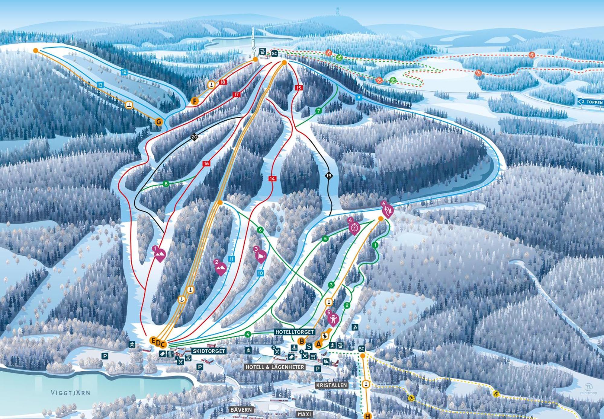 Hassela Ski Resort Kültér fotó