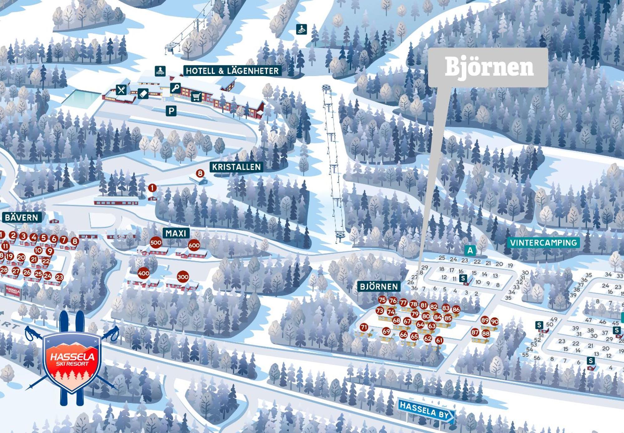 Hassela Ski Resort Kültér fotó